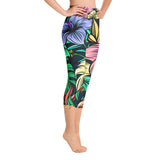 Aloha Vibes Capri Leggings