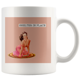 In Place White Mug
