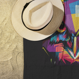 Frank The Owl Beach Towel