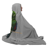 Larry Eclectus Hoodie blanket