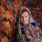 Look For Peace Fleece And Sherpa Hoodie