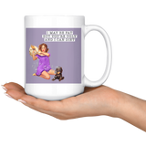 I May Be Fat White Mug