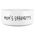 Mom's Spagehetti Pet Bowl