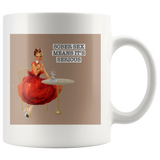 It's Serious White Mug