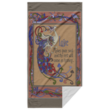 Love to happiness Beach towel