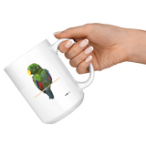 Larry Eclectus White Mug