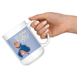 Smiling On The Outside White Mug