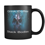 Black - Drink Coffee - Stack Bodies