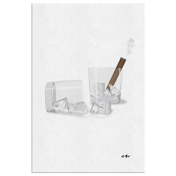 Cigar's and Diamond's Rectangle Gallery Canvas