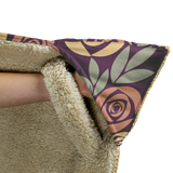 Look For Peace Fleece And Sherpa Hoodie