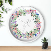 Hold Up Plant A Flower Wall Clock