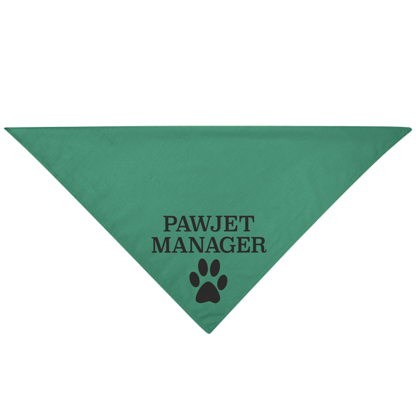Pawjet Manager Pet Bandana