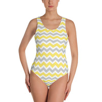 I'm So Excited And I Just Can't Hide It One-Piece Swimsuit