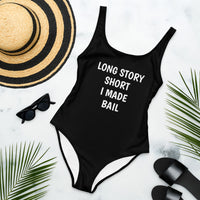 Long Story One-Piece Swimsuit