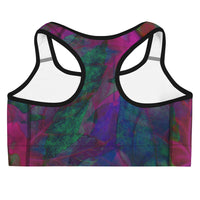 From The Night Till The End Sports bra
