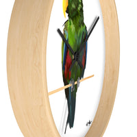 Larry Eclectus Wall Clock