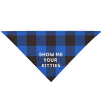 Show Me Blue Pet Bandana