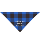 Show Me Blue Pet Bandana