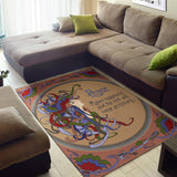 Peace to Happiness Area Rug