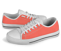 Salmon Low Top Shoes