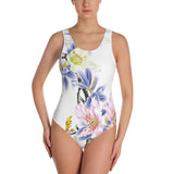 Clean And Fresh One-Piece Swimsuit