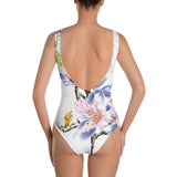 Clean And Fresh One-Piece Swimsuit