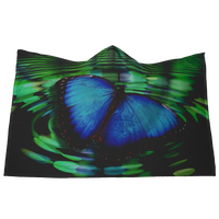 Butterfly Hoodie Blanket
