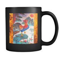 Fire Rooster - 2017 - Black Mug